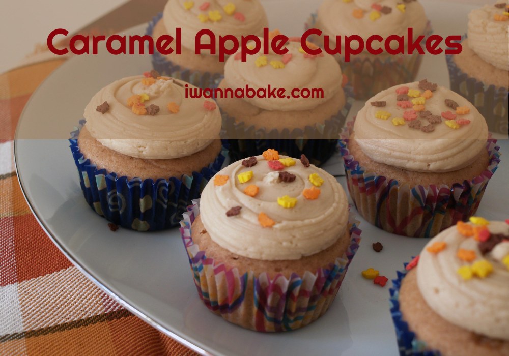 Caramel Apple Cupcakes