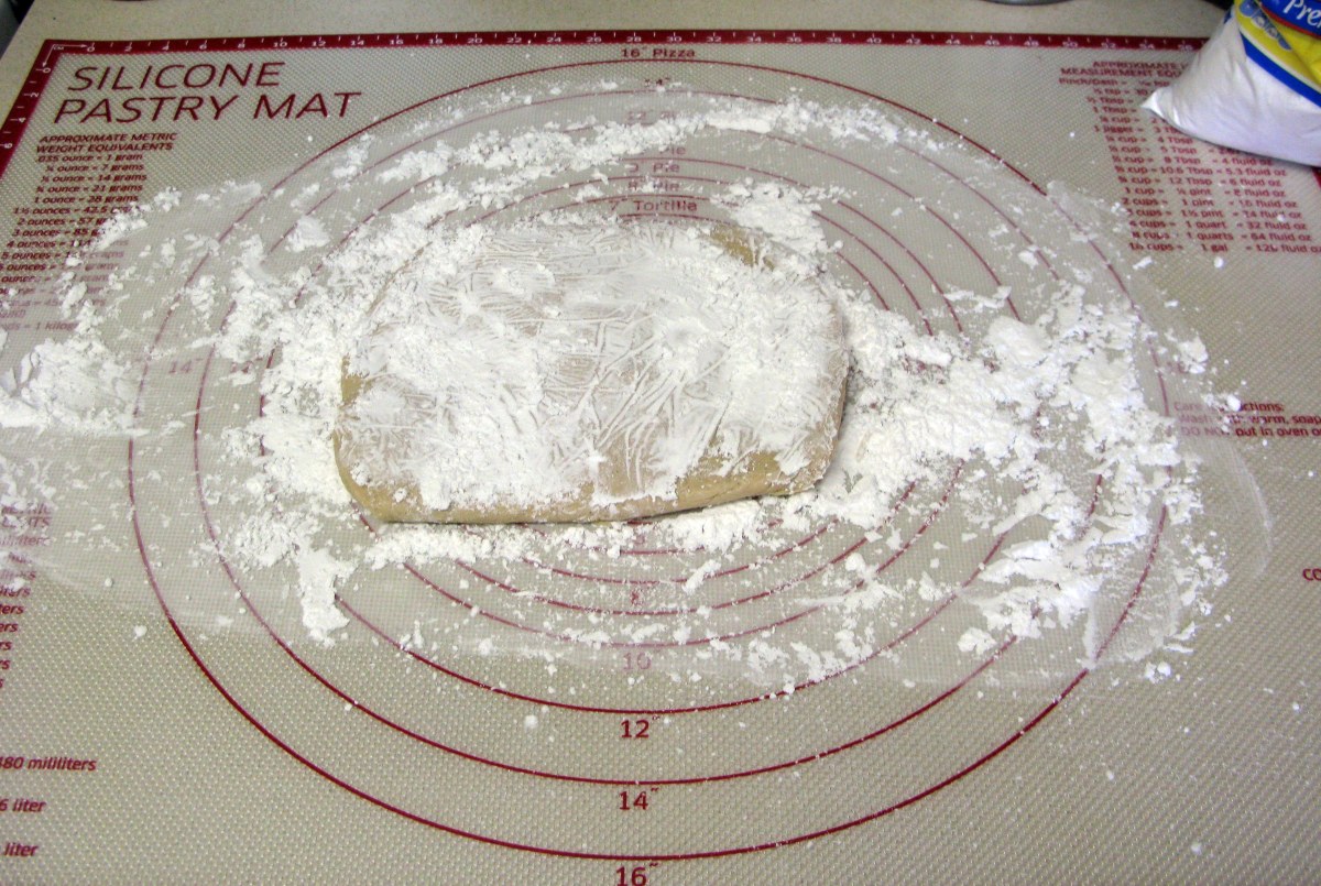 Apple Cider Cookie Dough Before Rolling