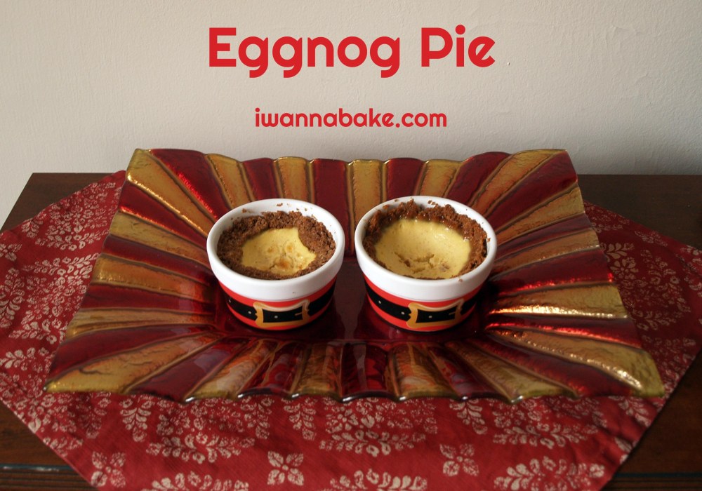 Eggnog Pie