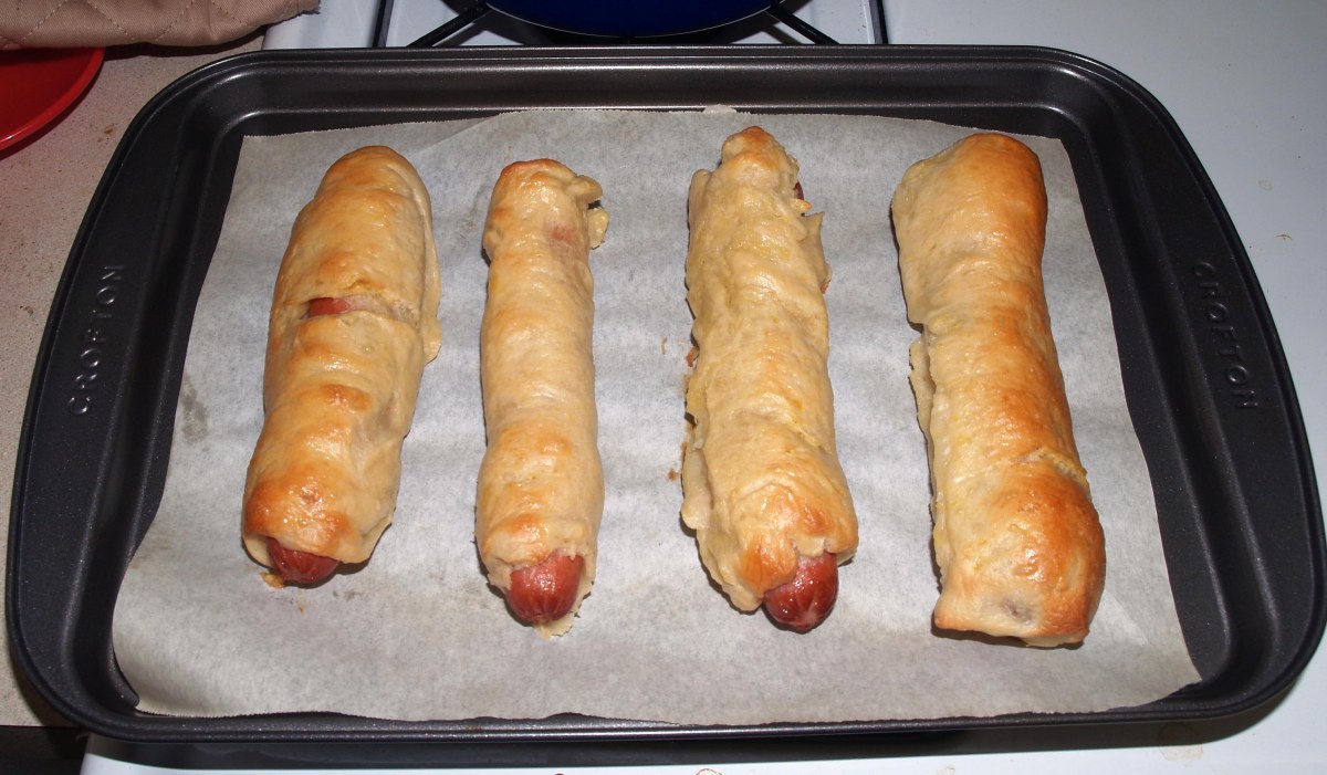 Baked Bagel Dogs (Full-Size)