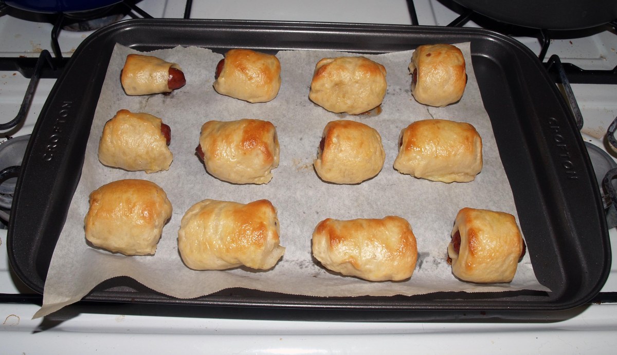 Baked Bagel Dogs (Mini)