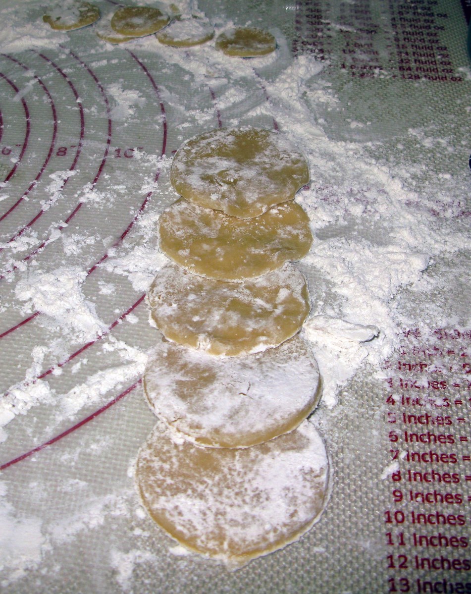 Completed Circle Chain