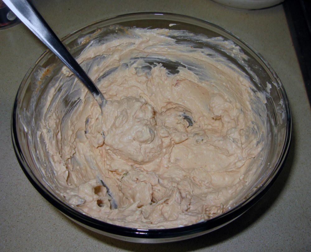 Cream Cheese and Salsa Mixture