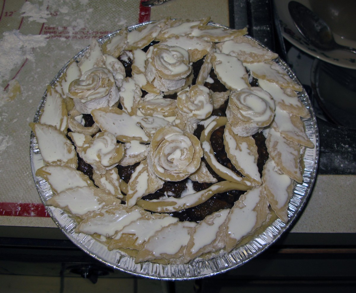 Crust Brushed with Cream