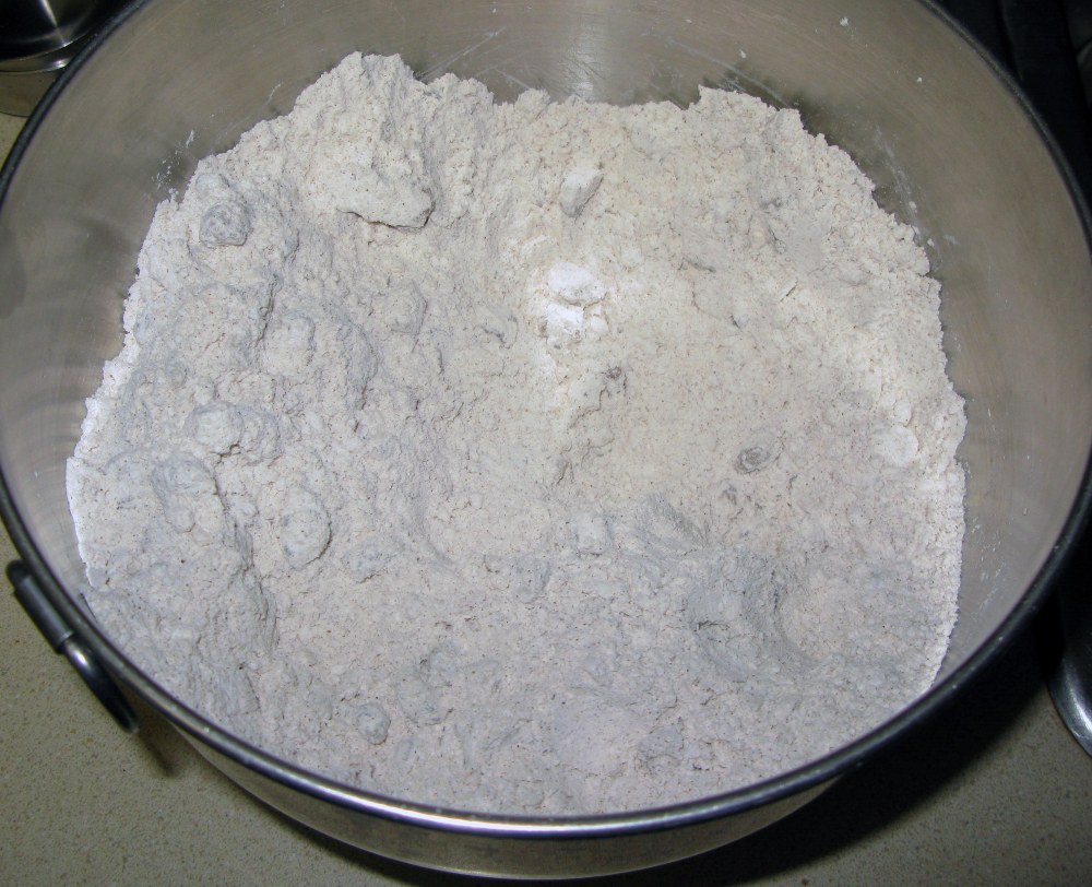 Date and Walnut Cake Dry Ingredients