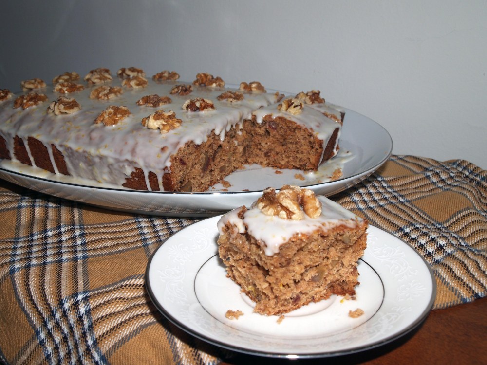 Mary Berry's Date and Walnut Cake