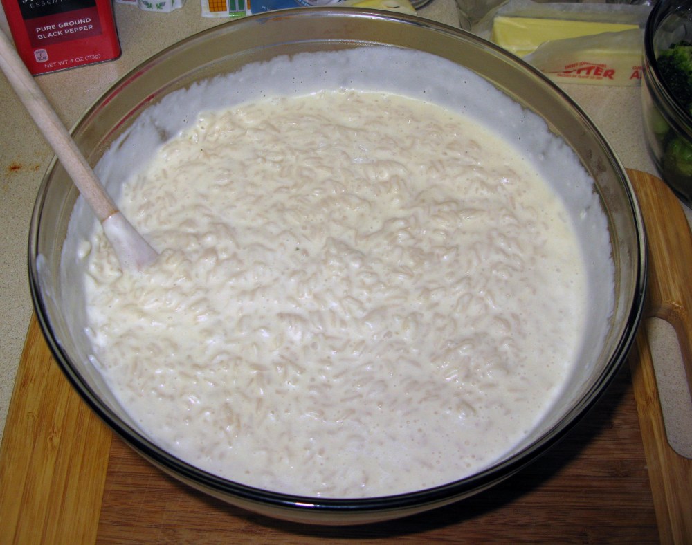 Rice with Cheese Sauce