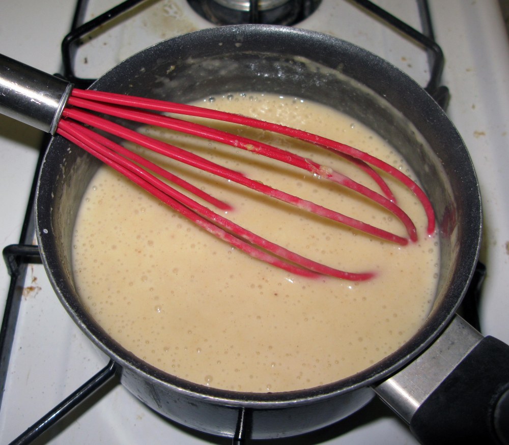 Bechamel with Beer and Spices