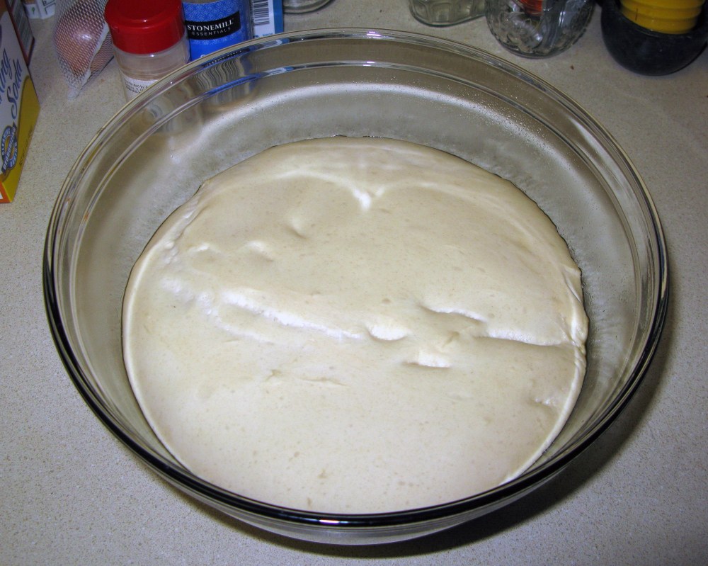Risen Beer Pretzel Dough