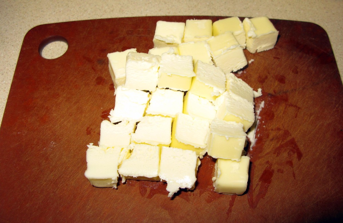 Cubed Butter