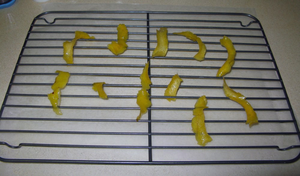 Candied Lemon Peels