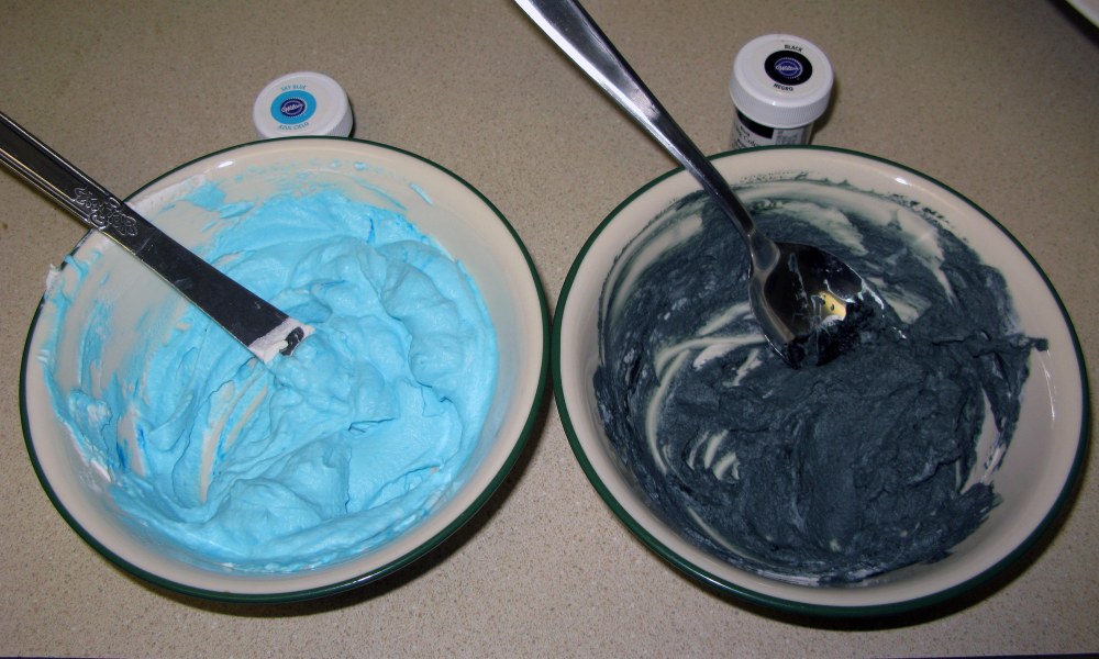 Colored Whipped Cream