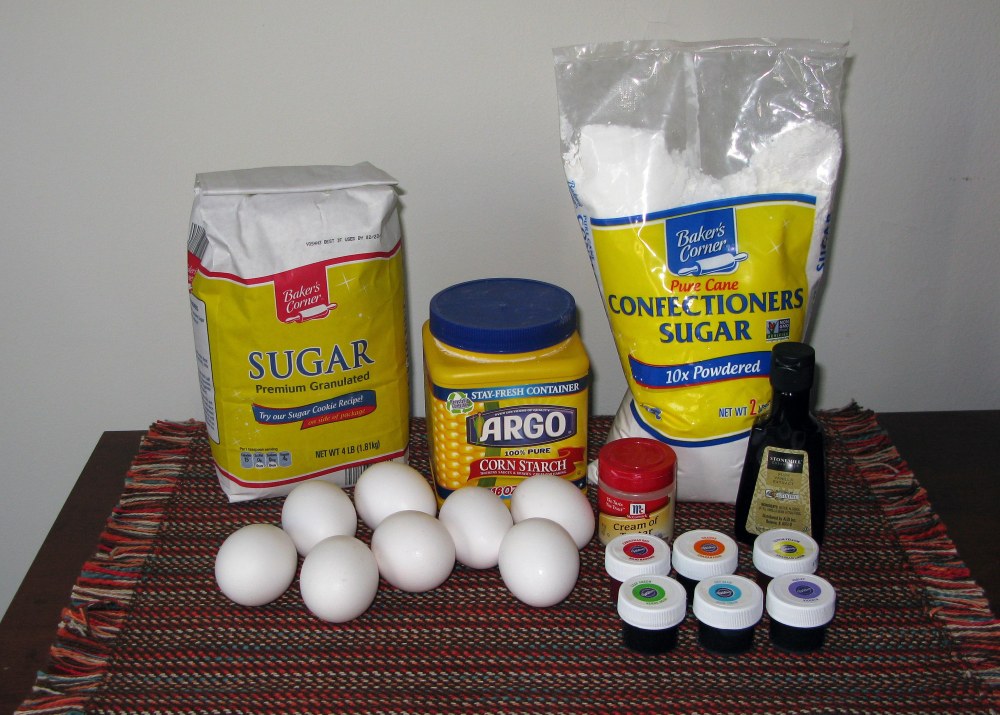 Meringue Topping Ingredients