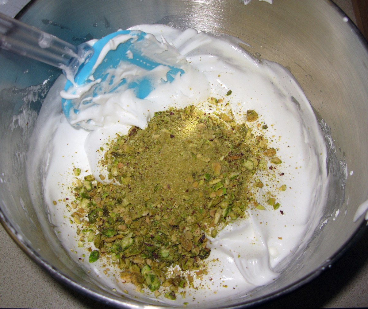 Mixing Pistachios in 1
