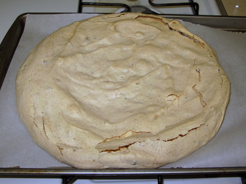 Pavlova After Cooling