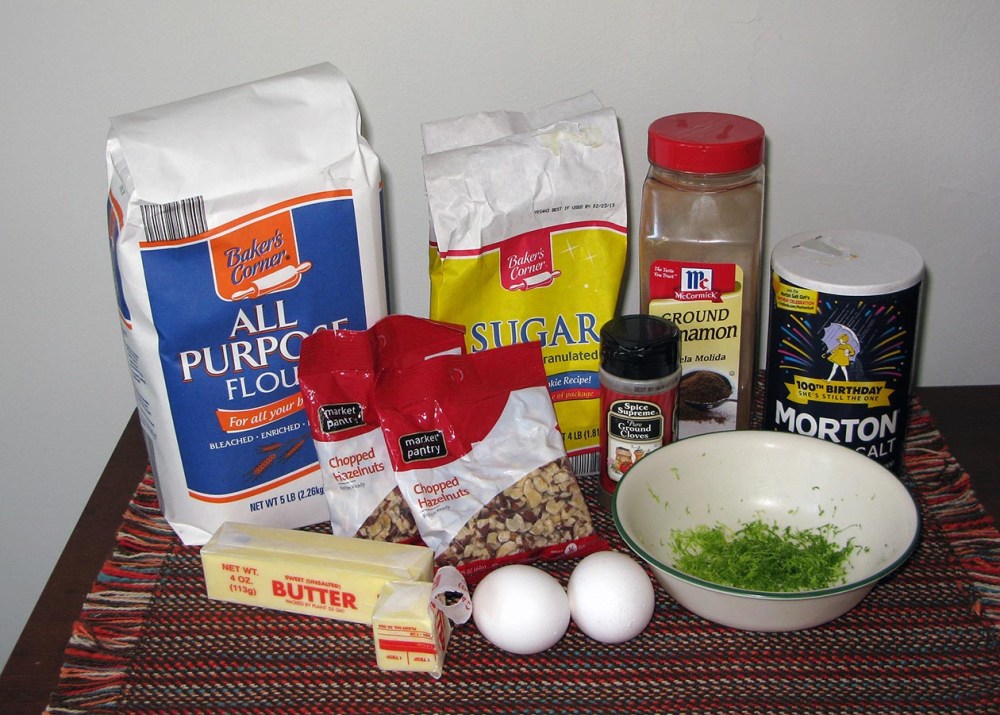 Aprium Linzertorte Crust Ingredients