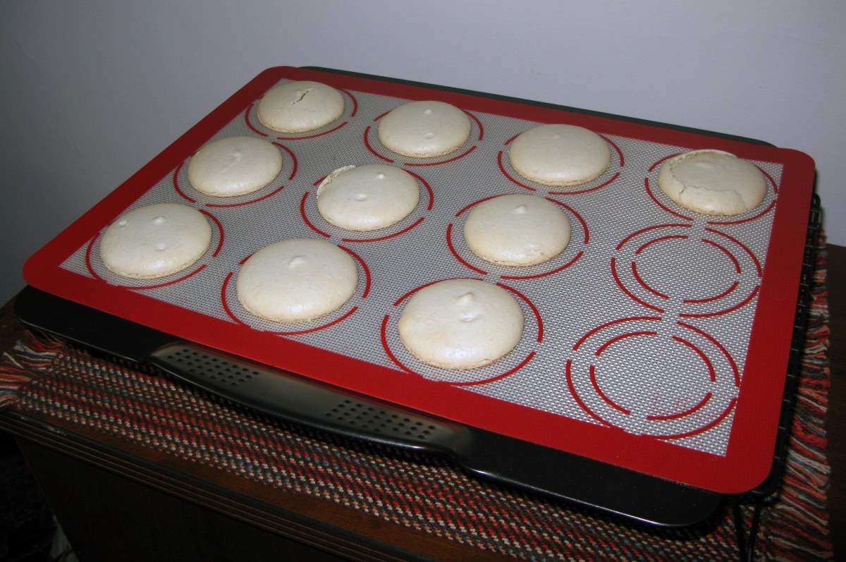 Baked Macaron Shells
