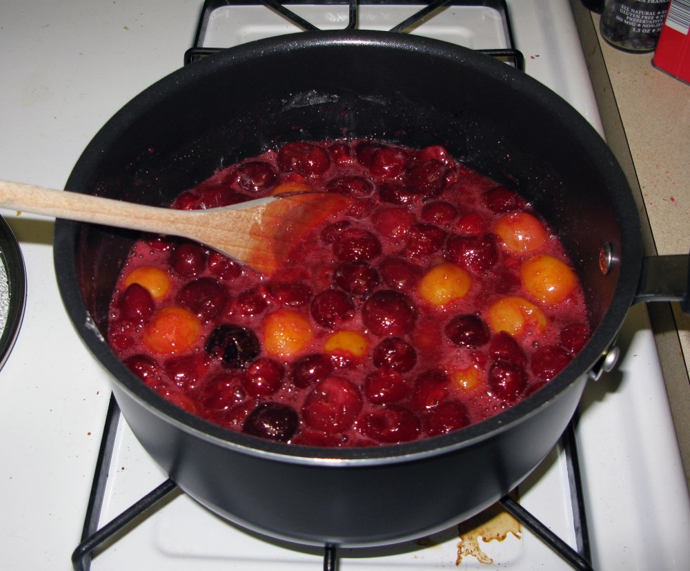Cherries Before Thickening