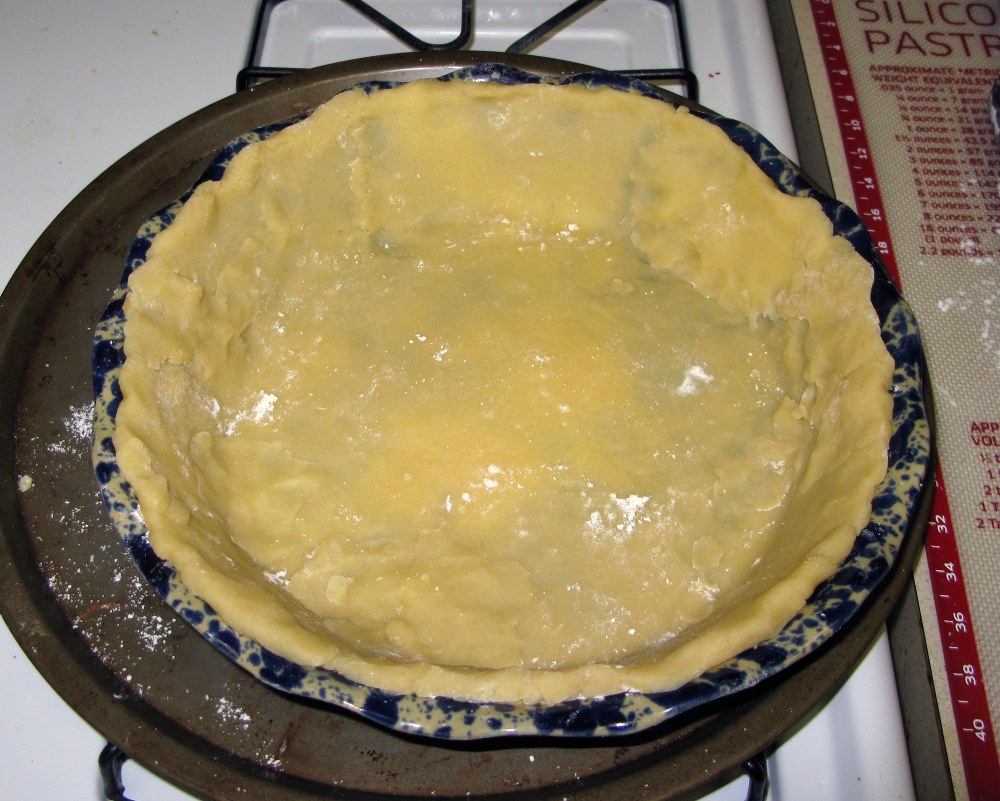 Crust Lined Pie Plate
