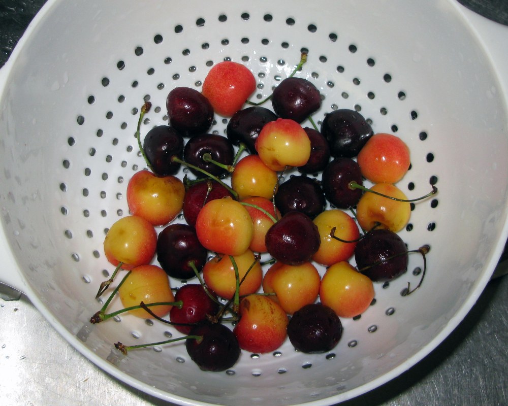 Dark Sweet and Rainier Cherries
