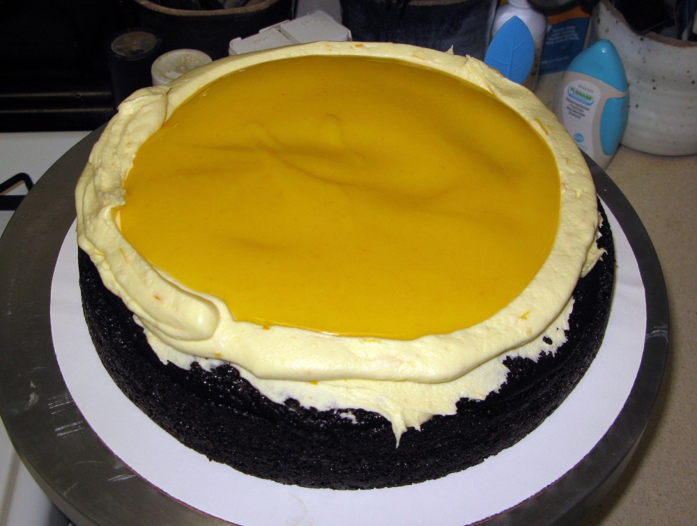 Clementine Curd Layer