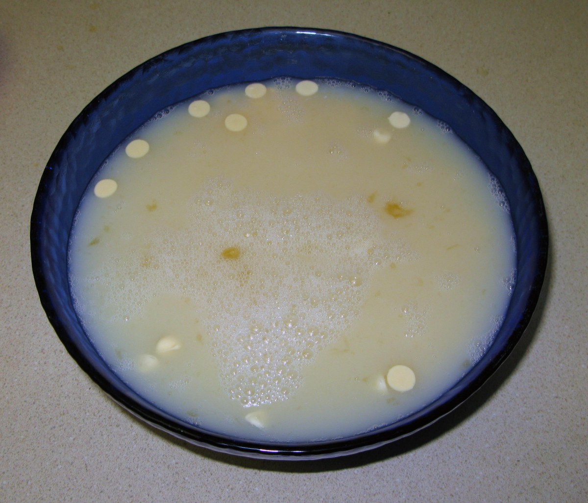 Mirror Glaze Before Whisking