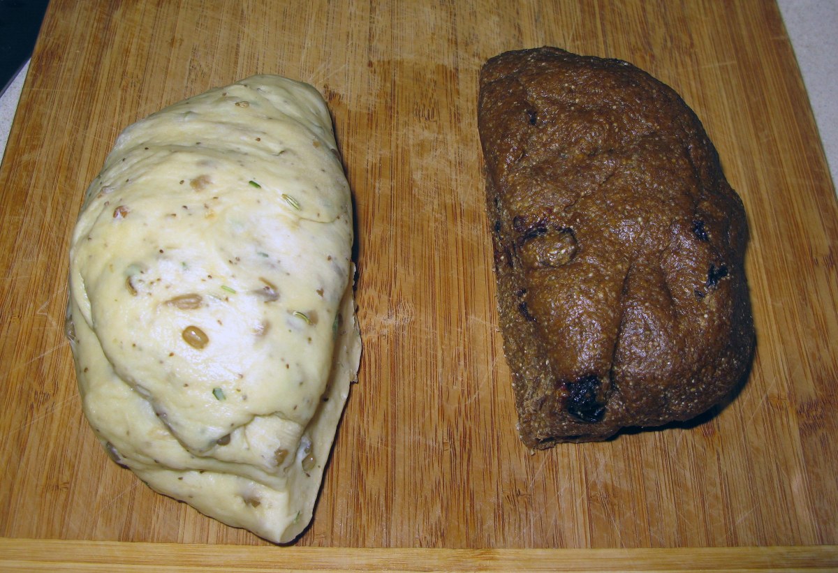 Half Portions of Dough