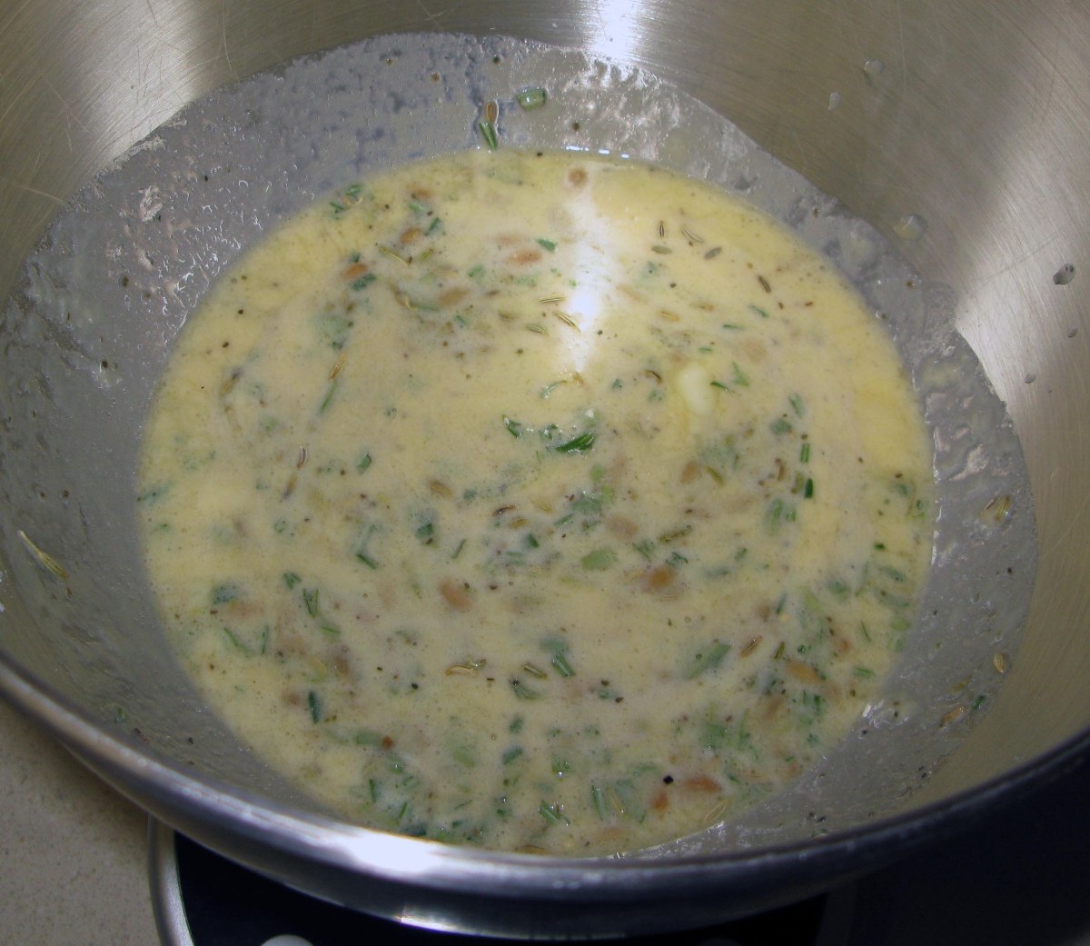 Herb Bread Wet Mixture