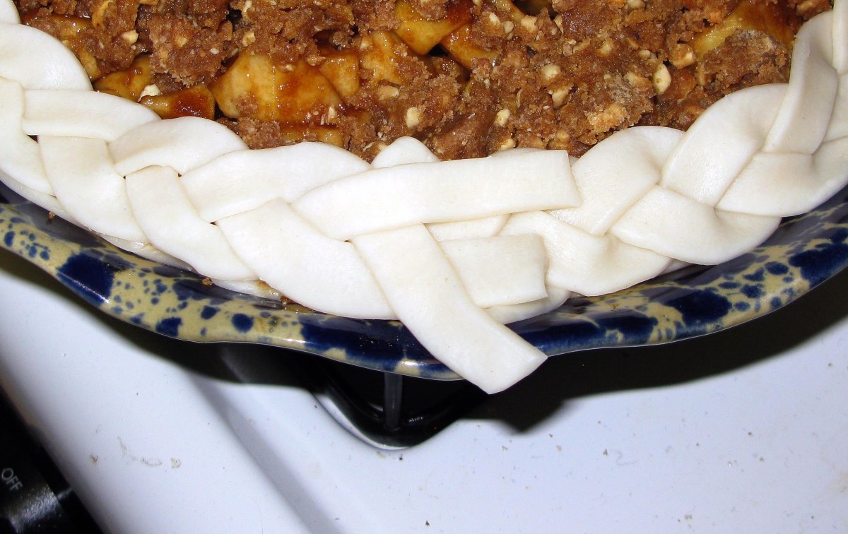Braided Pie Crust Before Integration