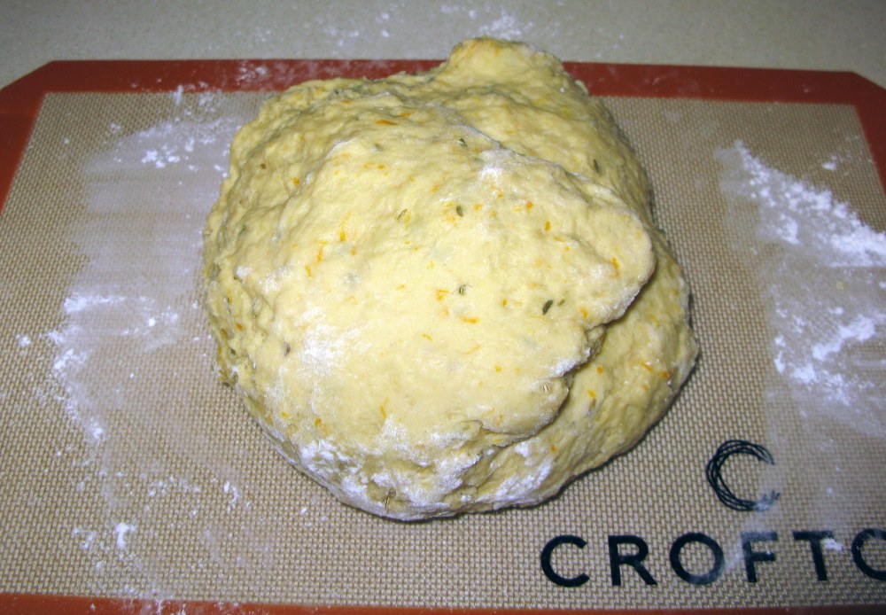Pan de Muerto Dough After Kneading