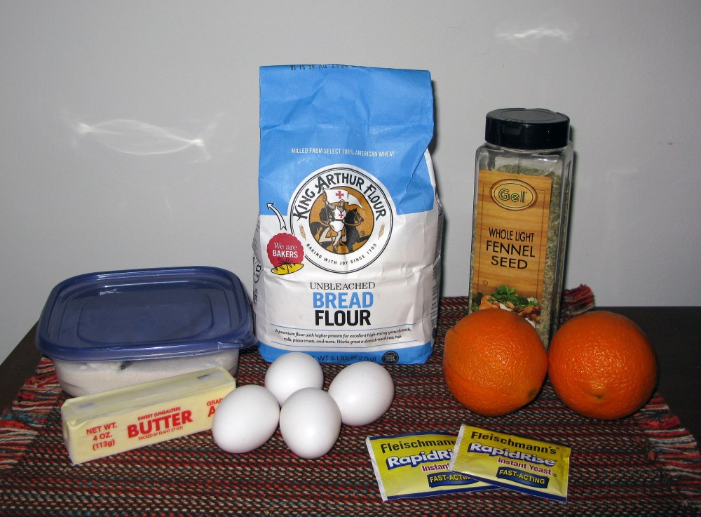 Pan de Muerto Ingredients