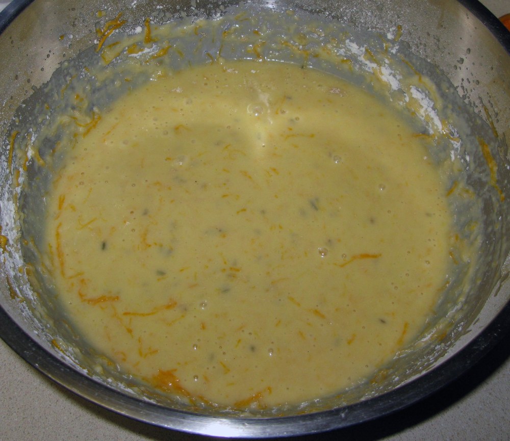 Pan de Muerto Wet Ingredients with Yeast