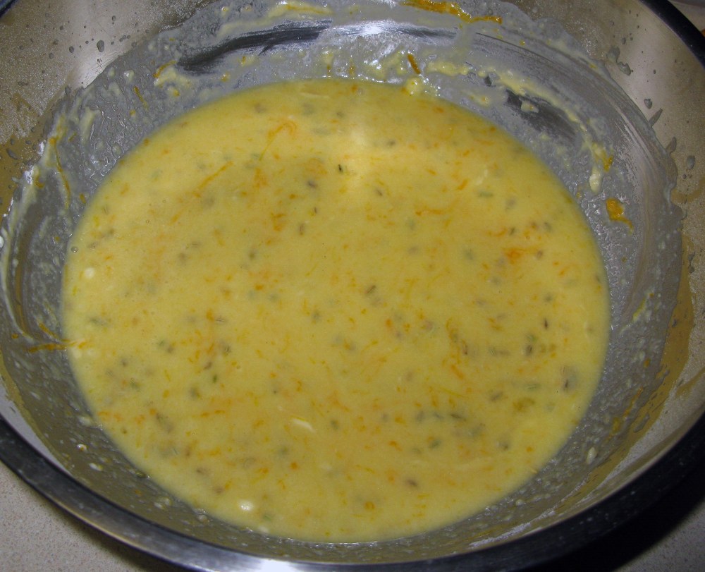 Pan de Muerto Wet Ingredients