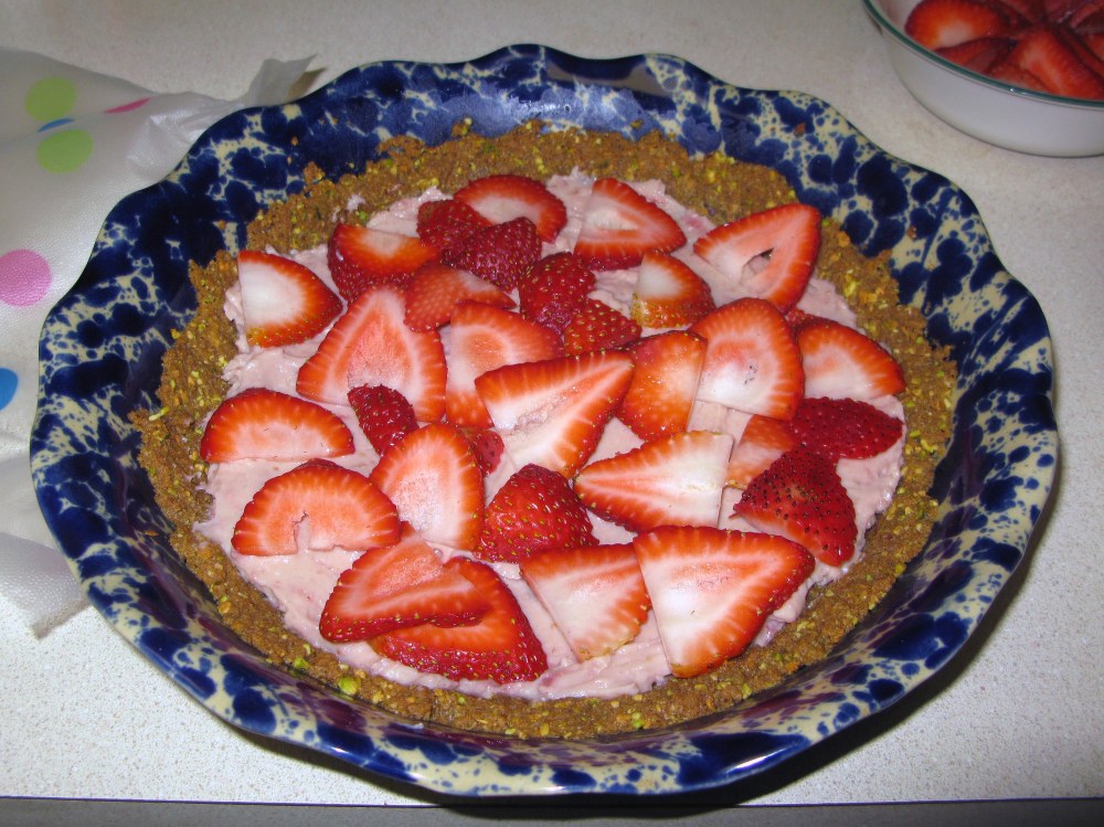 First Strawberry Layer