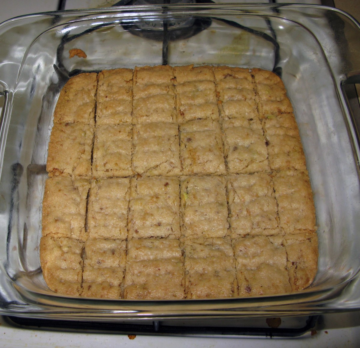 Finished Shortbread Cookies