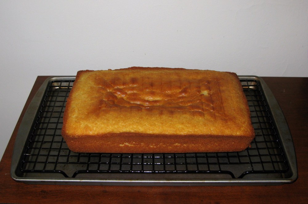 flipping cake image