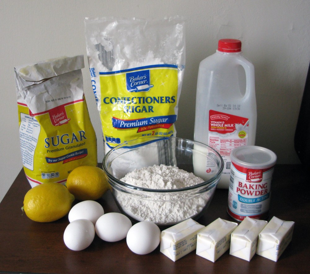 mary berrys lemon drizzle cake ingredients image