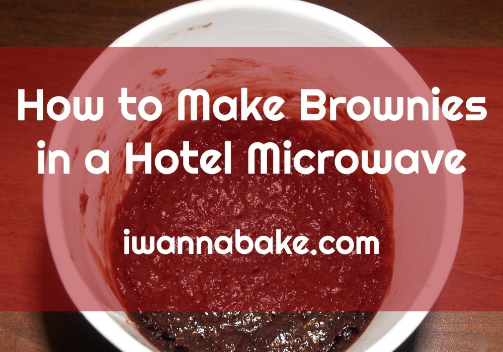 Brownies in a Hotel Microwave