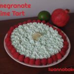 Pomegranate Lime Tart