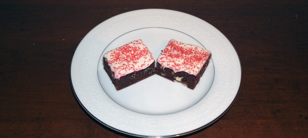 Red Velvet Beet Brownies