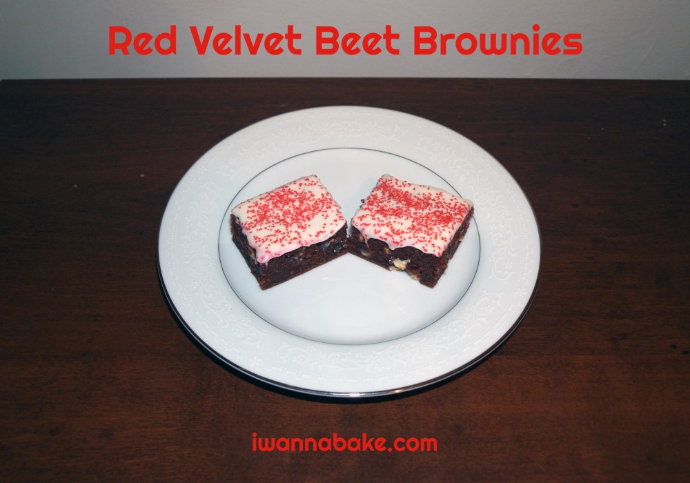 Red Velvet Beet Brownies