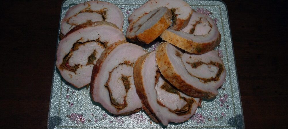 Spanish Pork Roulade