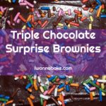 Triple Chocolate Brownies with a Secret Ingredient