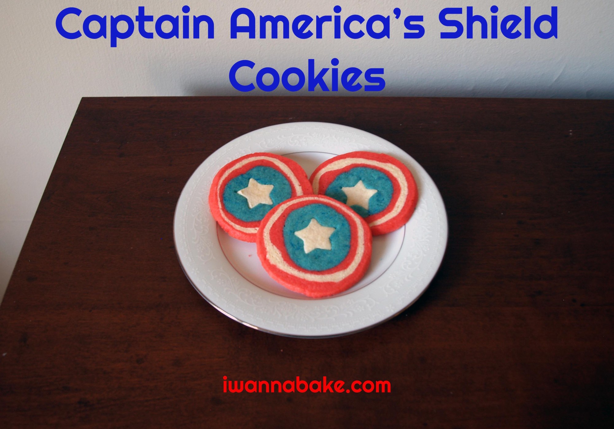 Captain America’s Shield Cookies